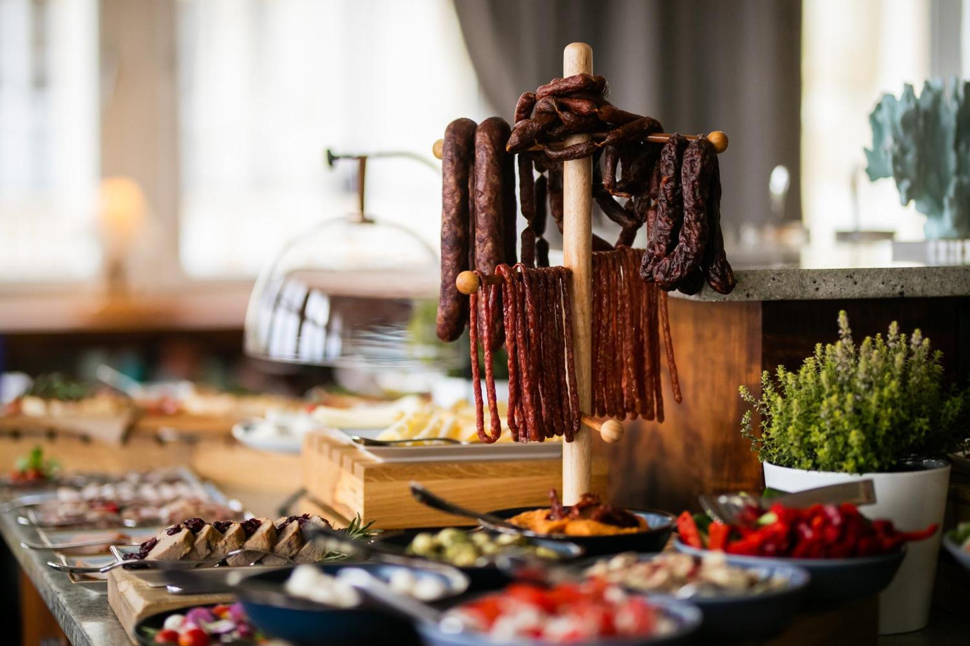 Sofitel Grand Sopot Otel Dış mekan fotoğraf Dried meat