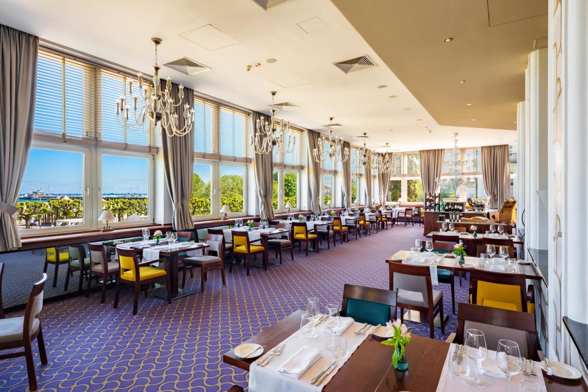 Sofitel Grand Sopot Otel Dış mekan fotoğraf The restaurant